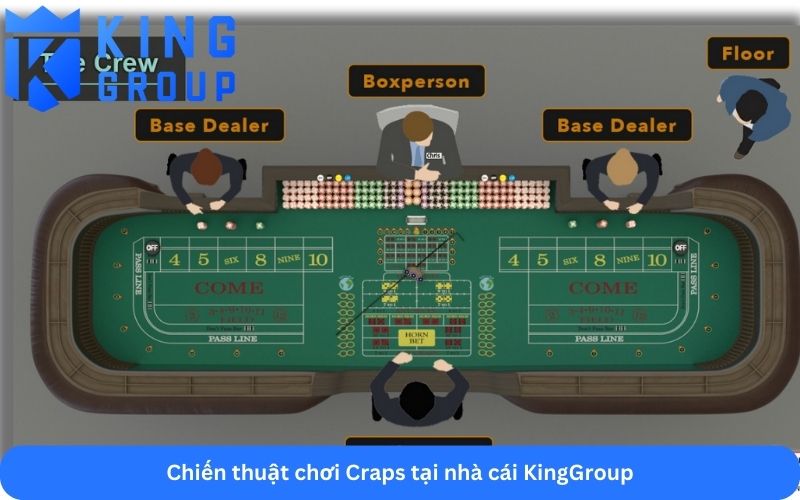 Chiến thuật chơi Craps tại nhà cái KingGroup